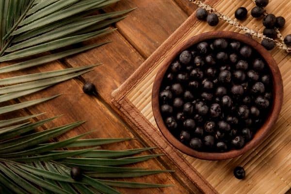 acai berries in bowl