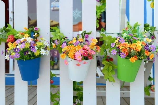 fence planters