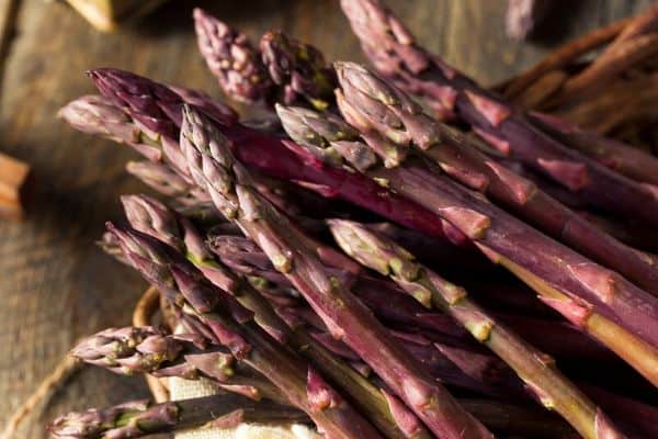 purple asparagus