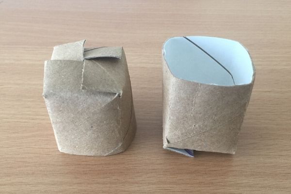 small toilet paper roll pots