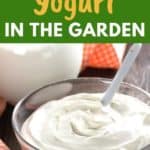yogurt for plants