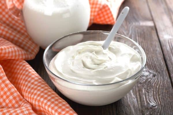 using yogurt in the garden