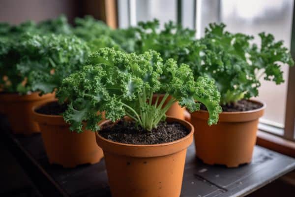 growing kale plants indoors