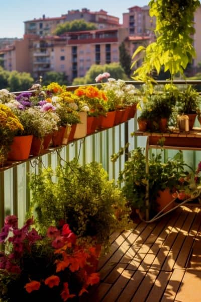 apartment balcony garden