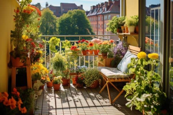small balcony garden