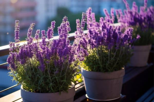 lavender balcony plant