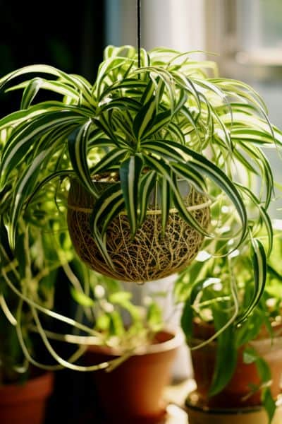 spider plant watering